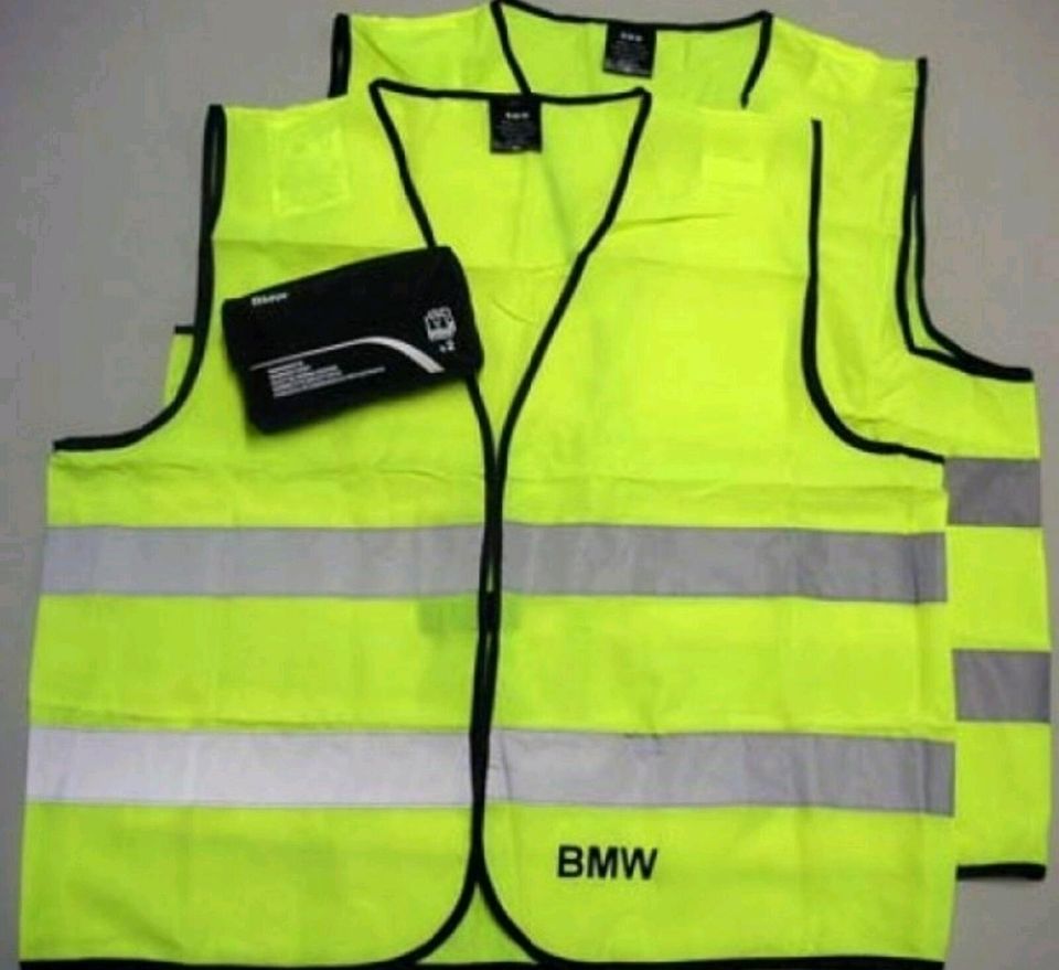 Neu Original BMW Warnweste Set 2 Stück in Köln - Blumenberg