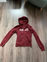 Kapuzenjacke Sweatshirt hoodie Sweatshirtjacke Hollister Bordeaux Bayern - Fürth Vorschau