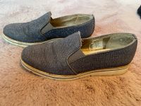 Glitzernde Halbschuhe/Espadrilles Nordrhein-Westfalen - Borken Vorschau