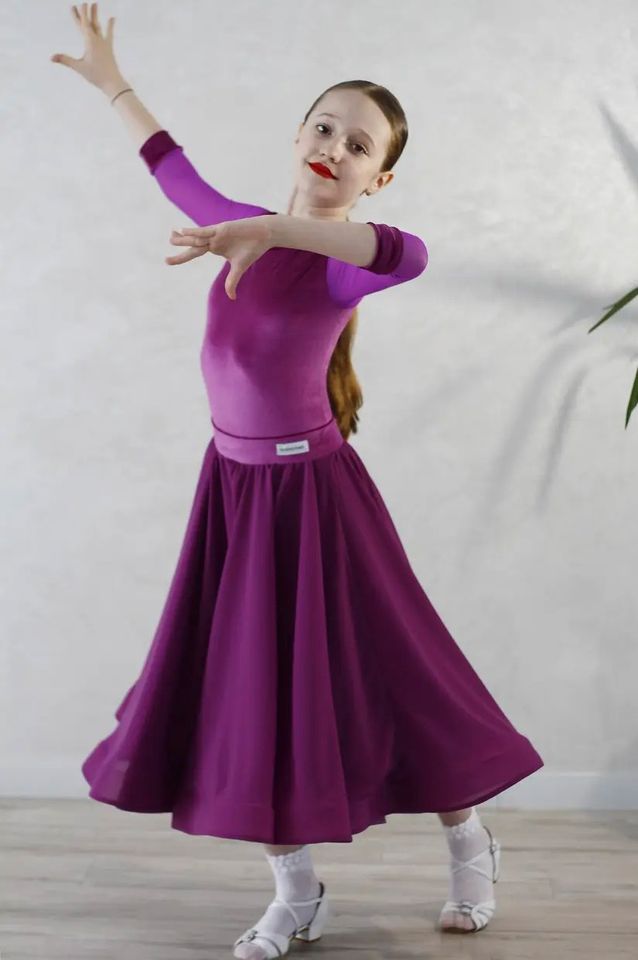 Ballroom Tanzkleid/Turnierkleid Standard & Latein für Mädchen in Lachen