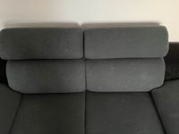 Sofa mit Hocker blau schwarz Baden-Württemberg - Backnang Vorschau