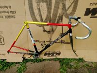 Schauff Rahmen Rennrad mit Gabel schwarz Rot Gold Dortmund - Wickede Vorschau