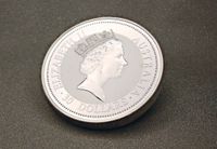 1 Kilo 999 Silber Kookaburra Münze 1992 Silver  Elisabeth II *15 Schleswig-Holstein - Glücksburg Vorschau