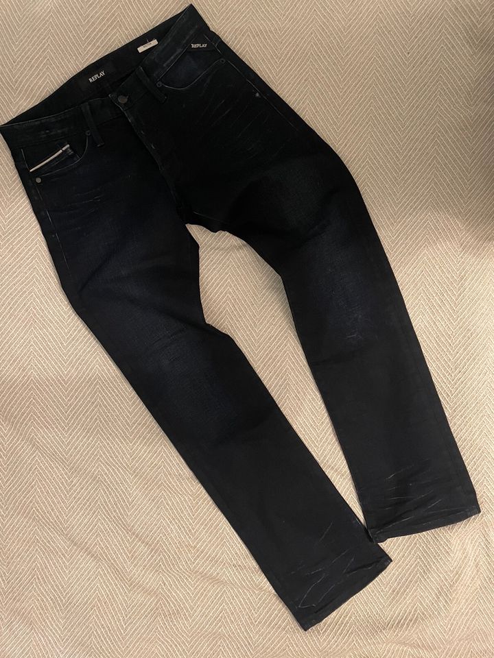Replay Waitom Jeans Hose W29 L32 Blau 100% Original in Remagen