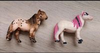 2 x Schleich Tier Figur Pferd Pony gepunktet rosa Niedersachsen - Giesen Vorschau