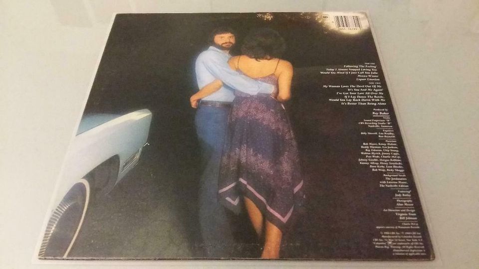 Moe Bandy ‎Vinyl Album – Following The Feeling – US 1980 VG+ in Köln