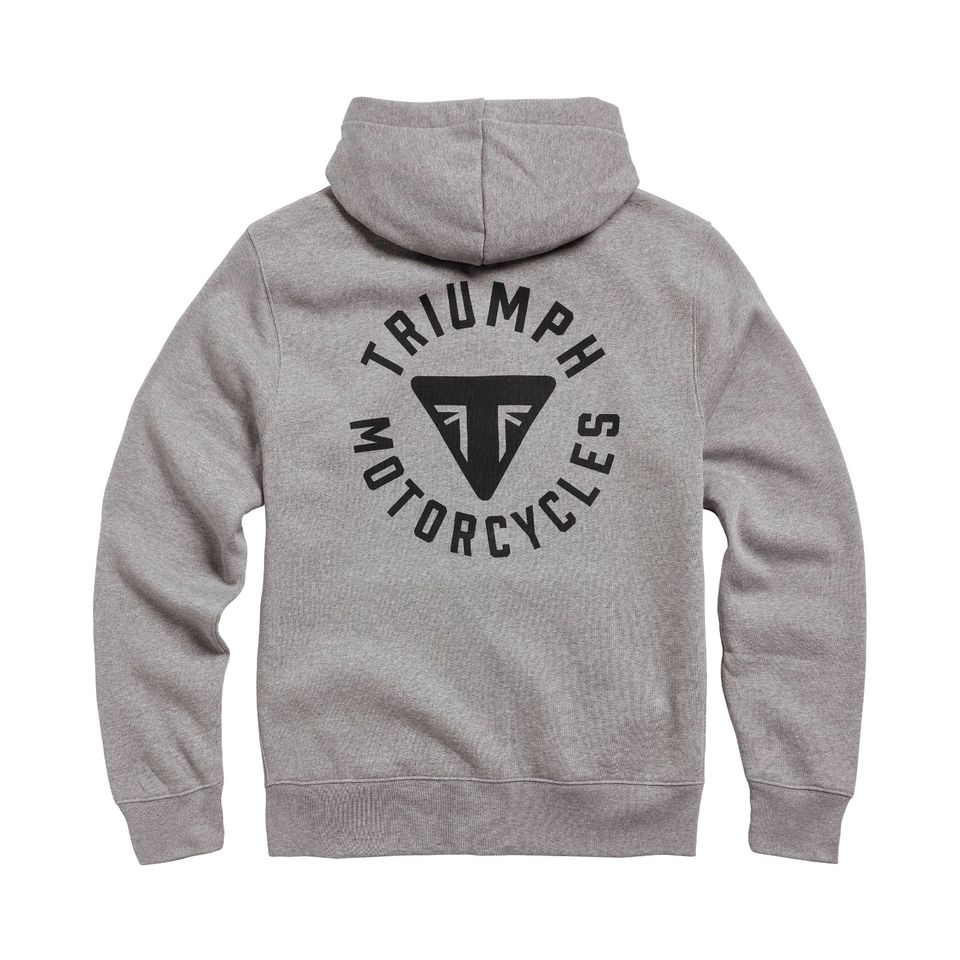 Triumph Digby Grey Marl Zipper Gr. S in Coburg