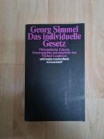 Das individuelle Gesetz - Georg Simmel - Buch Wuppertal - Oberbarmen Vorschau