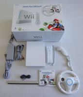 Nintendo Wii Konsole weiß & Mario Kart & Wii Wheel Brandenburg - Cottbus Vorschau