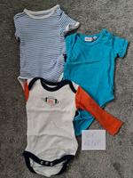 Bodypaket 62/68 (3): 1 Langarmbody und 2 Kurzarmbodies Schwentinental - Klausdorf Vorschau