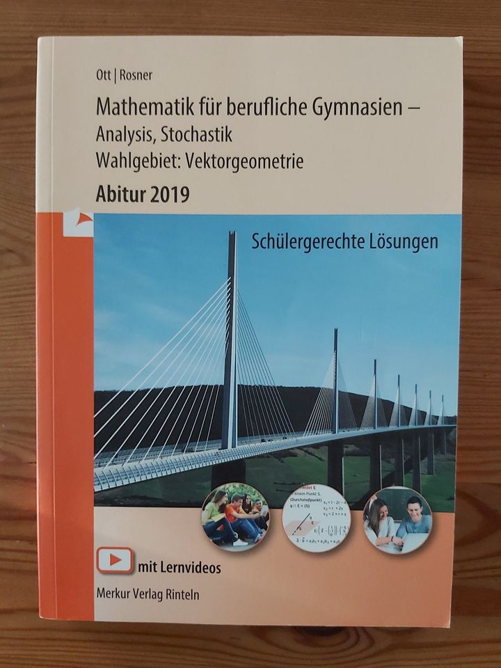 Mathematik für berufliche Gymnasien-Analysis,Stochastik Abi2019 in Althütte