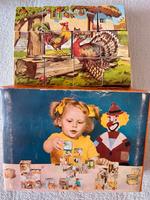 DDR Würfelpuzzel  mit 6 Tiermotiven Sachsen - Burgstädt Vorschau