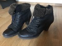 gefütterte schwarze Winterstiefel von Paul Green Essen - Essen-Borbeck Vorschau