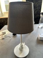 IKEA Tischleuchte Skaftet, LED, weiß mit grauem Lampenschirm Skot Leipzig - Großzschocher Vorschau