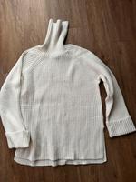 Amisu Rollkragenpullover weiß Größe L Strickpullover Niedersachsen - Stade Vorschau
