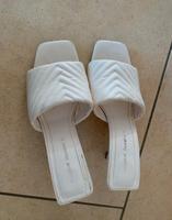 Sandalen weiß, Pull&Bear, Größe 37 Bayern - Großaitingen Vorschau