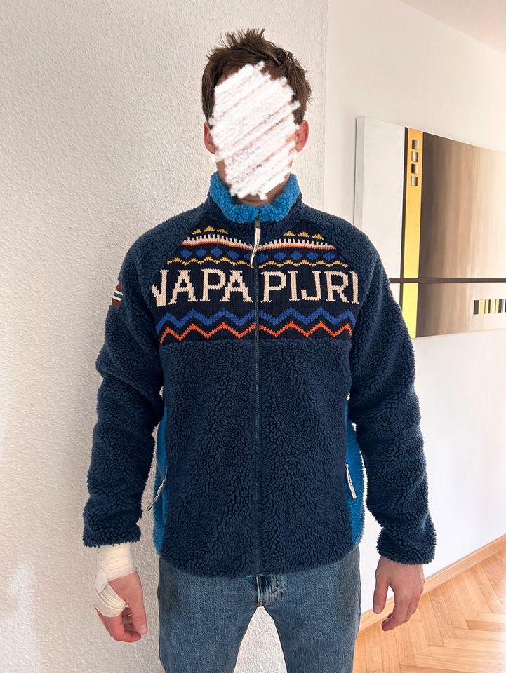 Napapijri Herren Fleecejacke XL in Durach