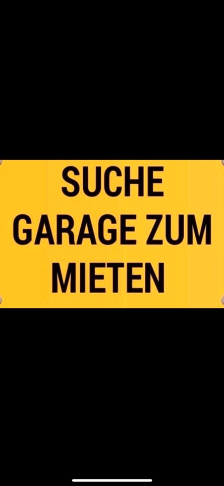 Suche Garage Halle oder Scheune in Würzburg
