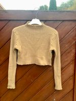 bauchfreier Pulli Pullover Oberteil Shirt braun Gr. S Gr. 36 Kiel - Wellsee-Kronsburg-Rönne Vorschau