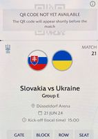Slovakia vs Ukraine Düsseldorf - Bilk Vorschau