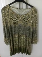 Shirt grün gemustert Gr. 46 Anna Aura Stuttgart - Obertürkheim Vorschau