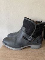 Neuwertige Damen Stiefeletten/Boots von Footflex Gr. 39  grau Bayern - Kiefersfelden Vorschau