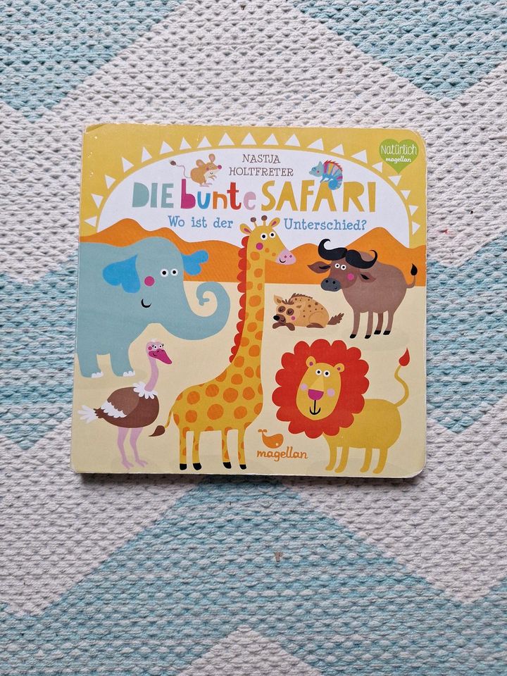 Kinderbuch "Die bunte Safari" ab 24 Monate in Essen