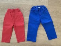 Hosen lang H&M Gr. 86 rot blau Duisburg - Duisburg-Mitte Vorschau