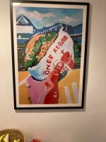 Bild Döner Kebab Poster mit Rahmen von Junique Art Shop 70 x 100 Mitte - Tiergarten Vorschau