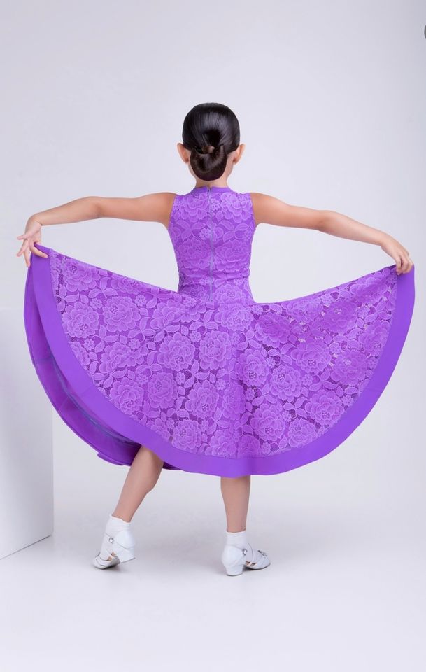 Ballroom Tanzkleid Turnierkleid Standard & Latein Mädchen in Lachen