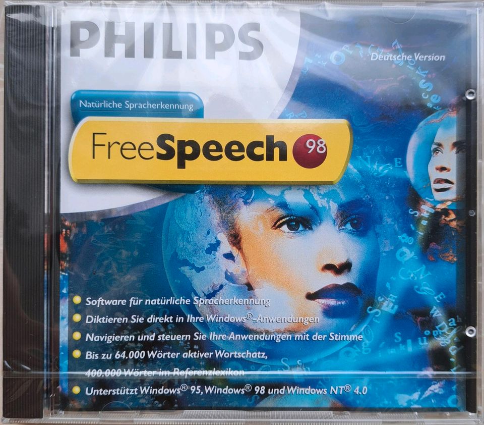 Philips free speech CD-ROM Software Originalverpackt in Kehl
