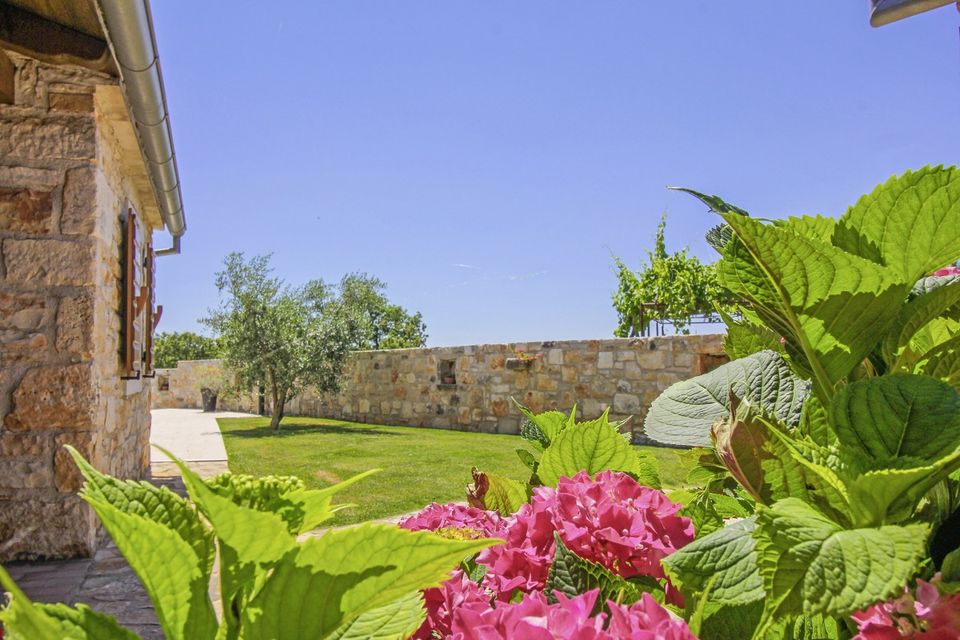 Ferienhaus mit Pool in Istrien (Kroatien) für 5 Personen + 3 H. in München