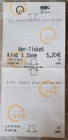 Unbenutztes VVS-Kinder-4er-Ticket Baden-Württemberg - Schwieberdingen Vorschau