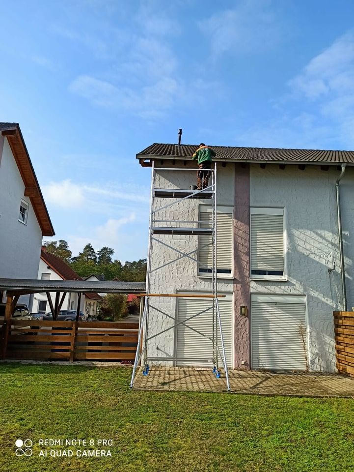 Rollgerüst mieten, max. 12,30 m Arbeitshöhe in Weilerbach