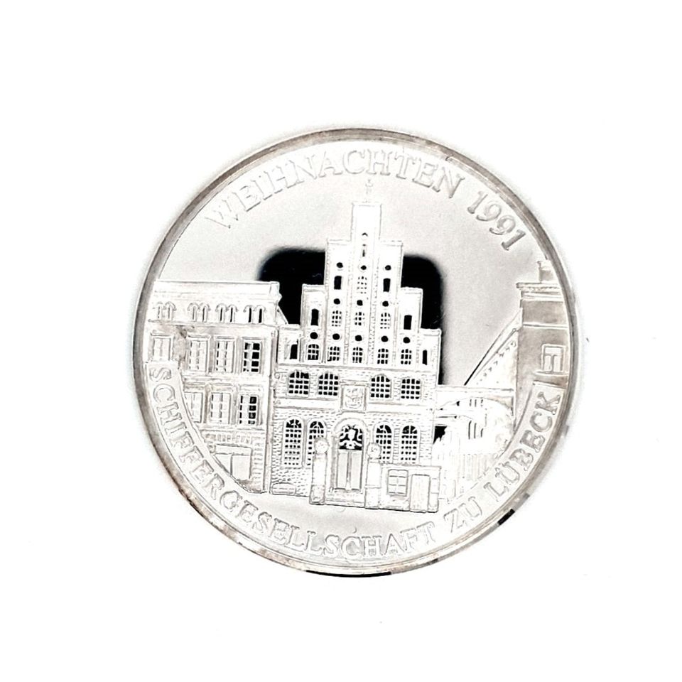 Münzen Silber 999 Lübeck Weihnachten Sammeln Geschenk in Lübeck