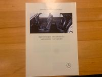 Mercedes Prospekt Polsterungen 1991 W201, W124, W140, R129 500E Bayern - Landshut Vorschau