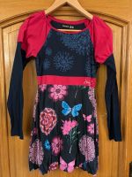 Desigual Kleid Gr. 11/12 140/146/152 schwarz bunt blumen langarm Nordrhein-Westfalen - Korschenbroich Vorschau