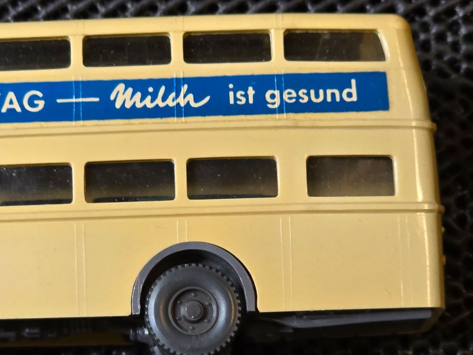 Modellbau Wiking Büssing D2 Doppeldecker Berlin Bus, Trinkt Milch in Recklinghausen