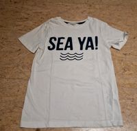 T-Shirt mit "Sea ya" Druck in Gr. 134 /140 Hessen - Hasselroth Vorschau