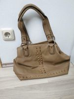 Tasche Handtasche Damen Nieten braun Bayern - Oberbergkirchen Vorschau