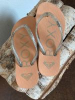 Roxy Flip Flop Gr. 30/31 apricot Silber Glitzer Baden-Württemberg - Bad Bellingen Vorschau