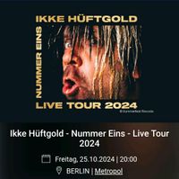 Verkauf von 2 Karten für IKKE Hüftgold Berlin 25.10.2024 Brandenburg - Fredersdorf-Vogelsdorf Vorschau