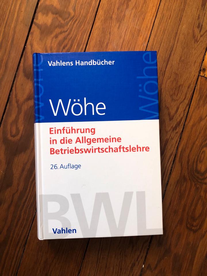 Einführung in die Allgemeine Betriebswirtschaftslehre in Ulm