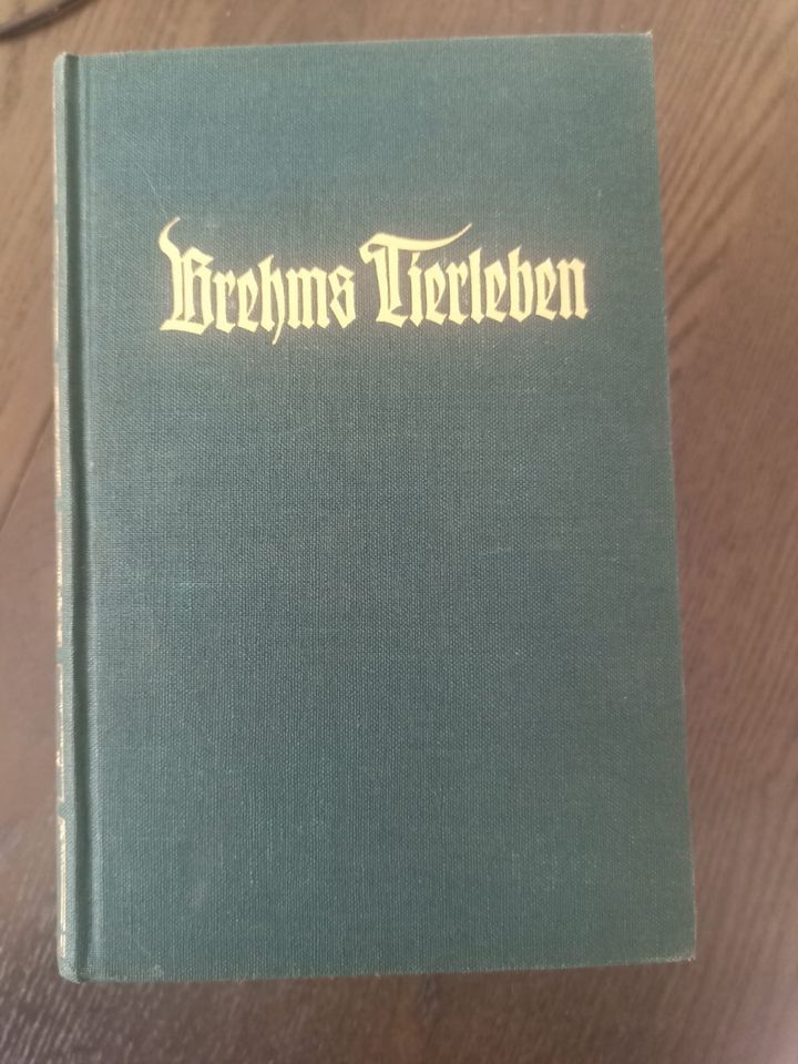 ✴️ Brehms Tierleben, 36 Bände, 1927, grüne kolorierte Ausgabe ✴️✴ in Kelsterbach