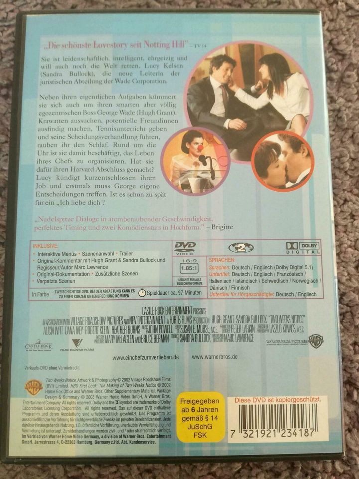 DVD “Ein Chef zum verlieben“ in Nürnberg (Mittelfr)