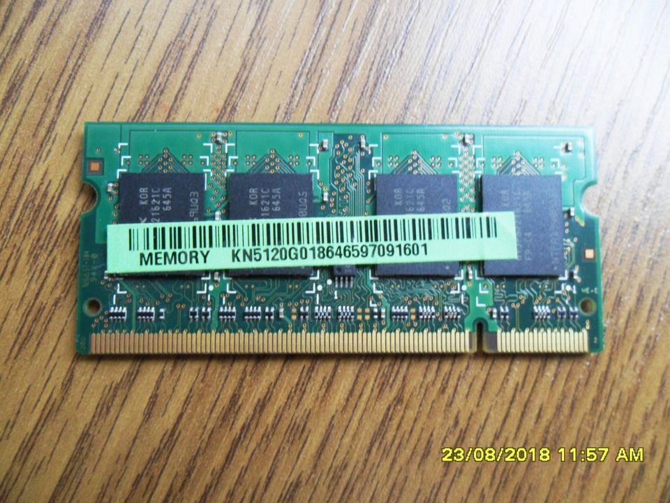 512MB RAM Speicher Hynix 2Rx16 PC2-4200S-444-12 für Notebook in Castrop-Rauxel