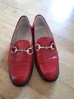 Gucci Style Schuhe gr.38.5 Leder neuwertig Hessen - Reinheim Vorschau