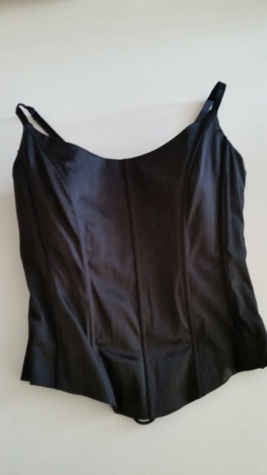 Corsage Satin schwarz Gr. S/36 in Frankfurt am Main