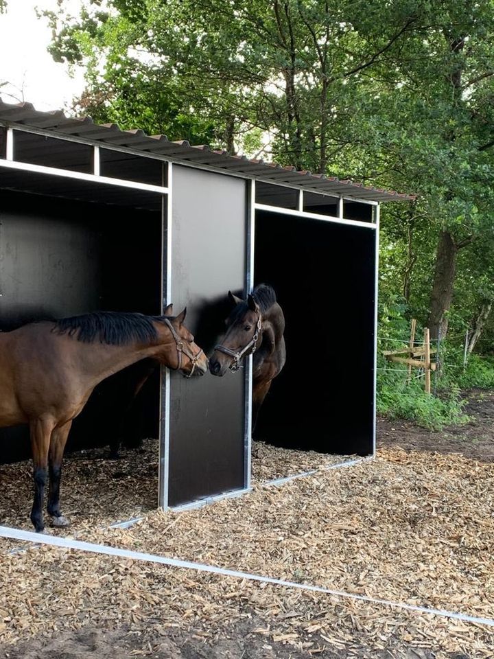 Mobile Weidehütte ca. 4x8m Weideunterstand in Beesten