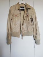 Chevirex weiche Lederjacke 40 beige cremeweiß Boho Hippie 70s Baden-Württemberg - Plochingen Vorschau